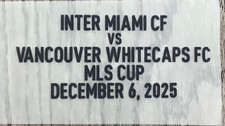 AMERICAN LEAGUE MLS SOCCER 2025 FINAL MATCHING DETAIL IRON ON PATCHES