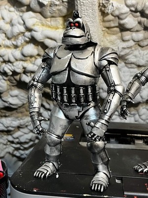 Brentz Dolz - Mecha King Kong (Silver) (Loose No Packaging) 8'' Art Action Figure