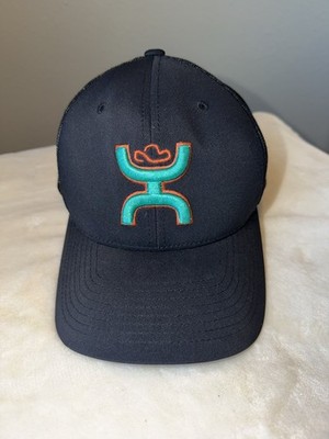 Get Your Hooey Sterling Adjustable Black Trucker Hat Great Condition 