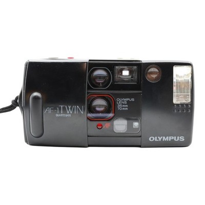 Olympus AF-1 AF1 AF 1 Twin Quartz Date Kompaktkamera Kamera mit 35mm/70mm Optik