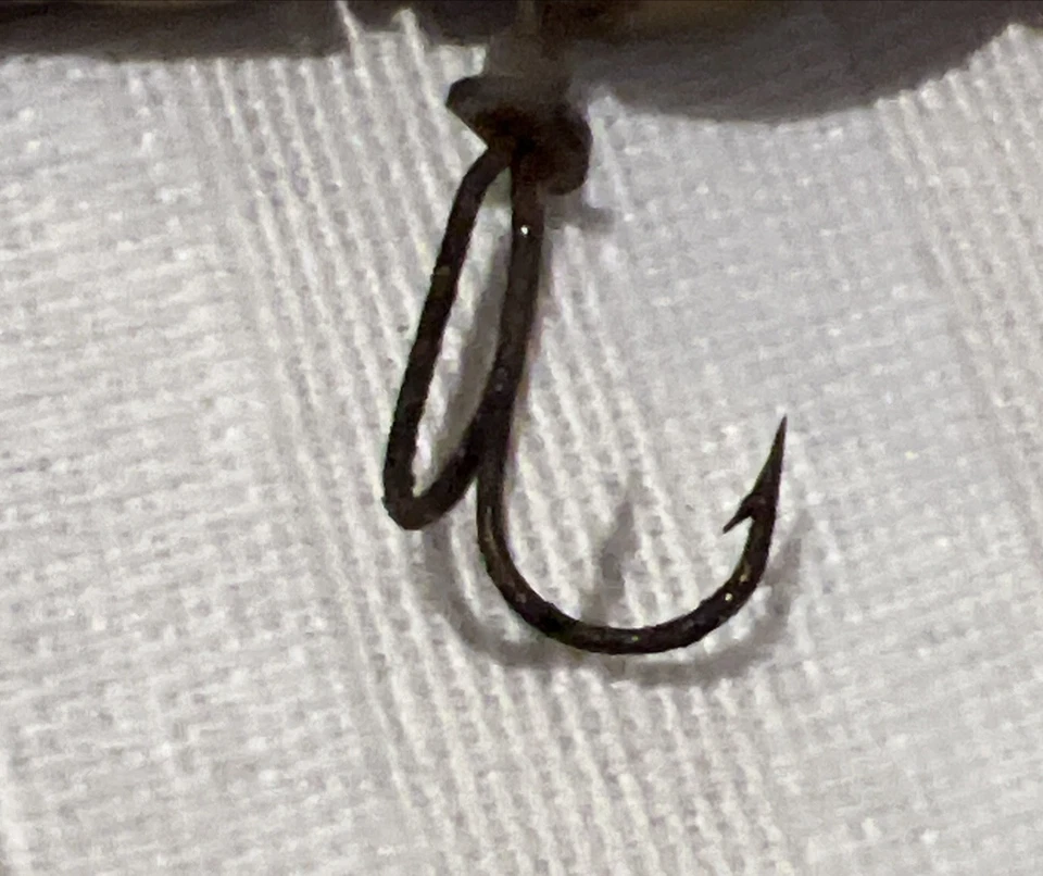 Винтажная Plucky Плавательная Приманка Редкая Соединенная Рыбалка Minnow КОЛЛЕКЦИЯ Предмет - Изображение 4 из 4