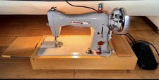 Sew-Tric Sewing Machine Harmony De Luxe Precision Built Atomic Blue Electric 
