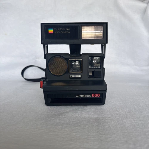 Polaroid 600 Land Camera 660 Autofocus Vintage Instant Camera