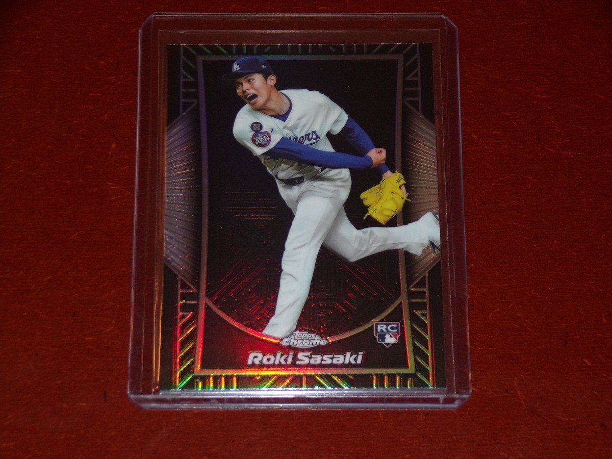 2025 Topps Chrome Shadow Etch SP Case Hit RC Roki Sasaki | eBay