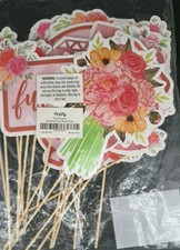 Wedding Photo Booth Props, 20 Pcs, New