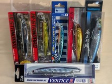 [Near Mint] Popular Manufacturer Seabass Lure 6-Piece Set Blue Blue Megabass
