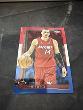 2025-26 Topps Chrome - Tyler Herro #188 Red White & Blue Refractor