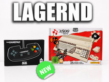 Mini konsola A500 z DODATKOWYM gamepadem i 25 grami Amiga Retro NOWA! ⚡Wysyłka