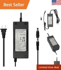 54.6V 2A Lithium Battery Charger with Multiple Connectors Safety Indications