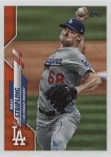 2020 Topps Wal-Mart Orange Border /99 Ross Stripling #546 b4d