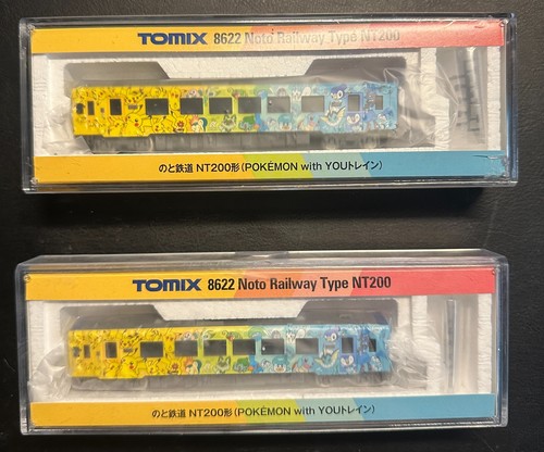 🔥TOMIX 8622 Noto Railway NT200 Pokemon contigo Precio por Tren Pikachu🔥 | Condition: New