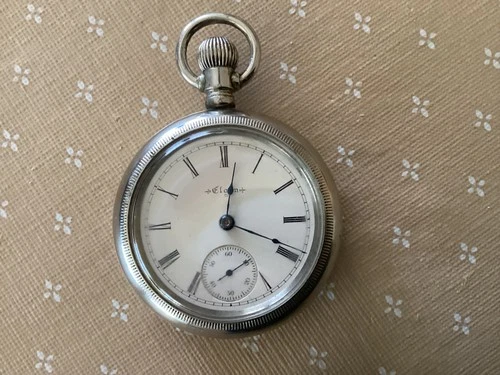 Working Antique 1898 15 Jewel Elgin Pocket Watch / 18S, Grade 170, Mod.5