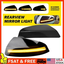LED Dynamic Turn Signal Side Mirror Lights For Mercedes Benz W204 Vito W639 B