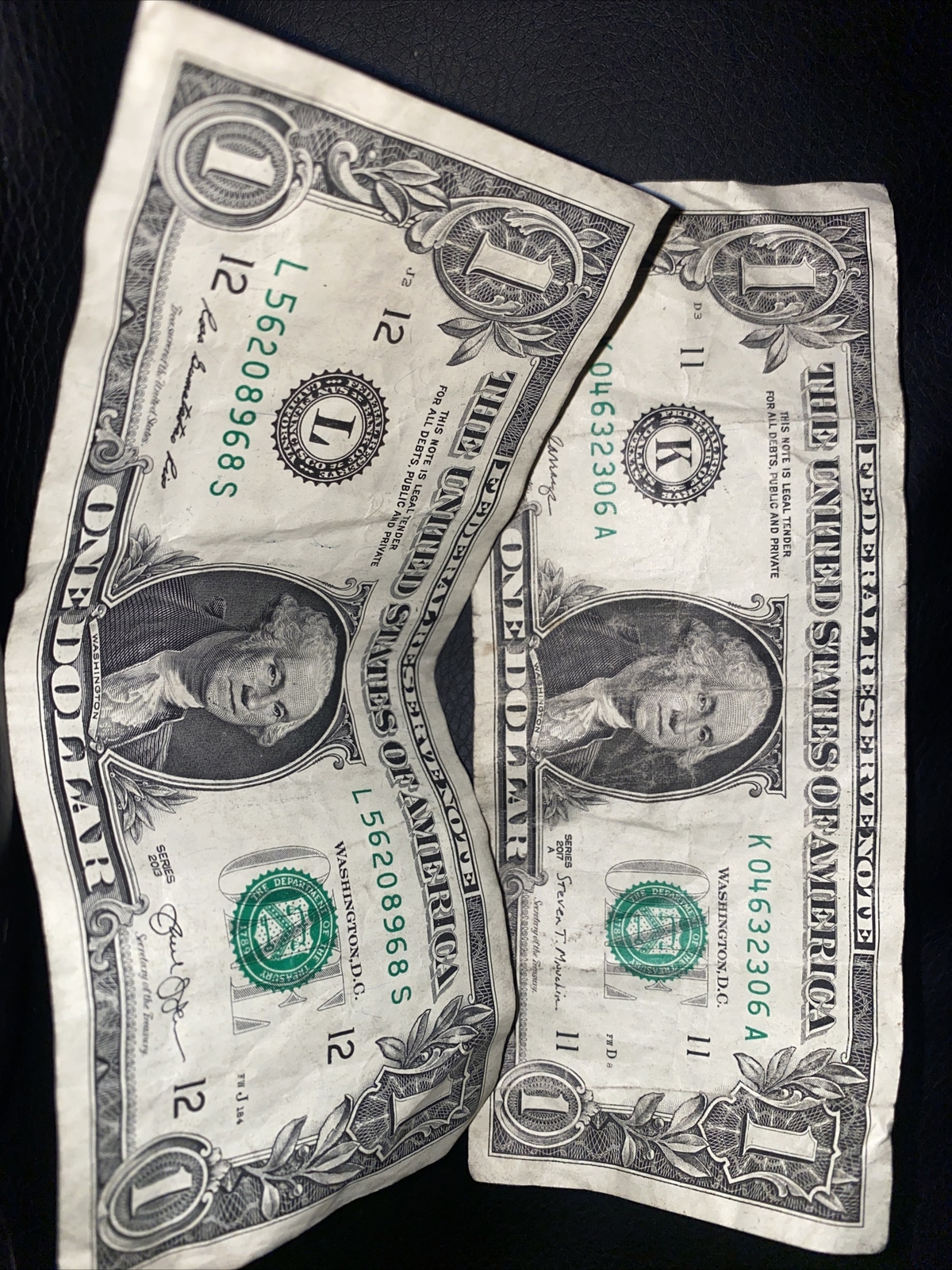 [Letter3 5] One Dollar Bill With Star - zst48qt
