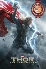 THOR THE DARK WORLD TEASER OFFICIAL ORIGINAL CINEMA MOVIE PRINT PREMIUM POSTER