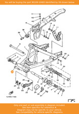 YAMAHA Bolt (1j4), 90109-10483 OEM XT500 XT550 XT250 DT125MX DT175