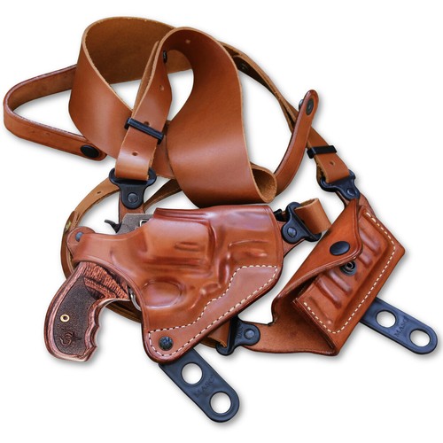 Horizontal Shoulder Holster Fits, Ruger LCRx 327 Federal Magnum 2" Barrel #1200# - Picture 9 of 9
