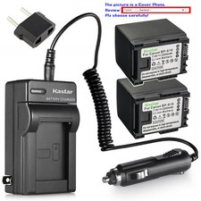 Kastar Battery and Normal Charger Kit for Canon BP-819 XA10 HF21 HF S30 VIVIXA