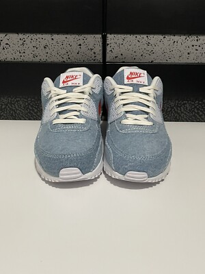 New Nike Air Max 90 “Denim Light Wash” DV2120-900 Men Size 9