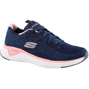 skechers lace up sneakers azul