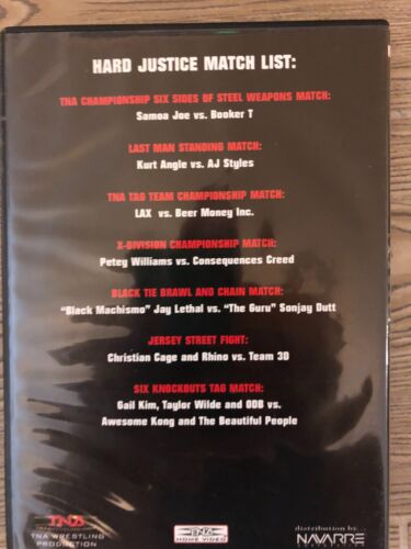 🔥🔥🔥 Set of three TNA wrestling PPV DVDs Sting Angle Nash Foley - Picture 2 of 4