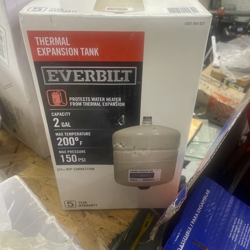 Everbilt 2 gal. Thermal Expansion Tank Designed for use with residential  closed