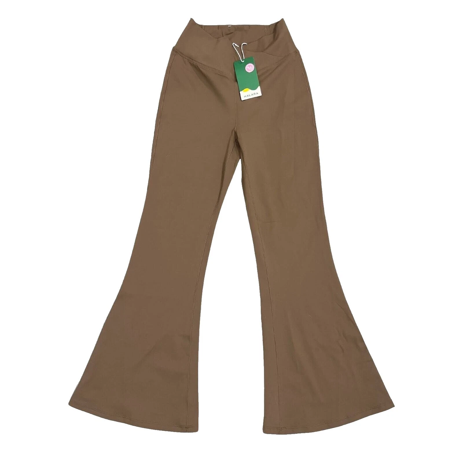 Leggings sólido Casual Marrón para Mujeres