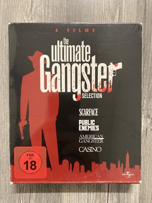 Blu Ray The Ultimate Gangster Selection NEU OVP Uncut Scarface Casino American 