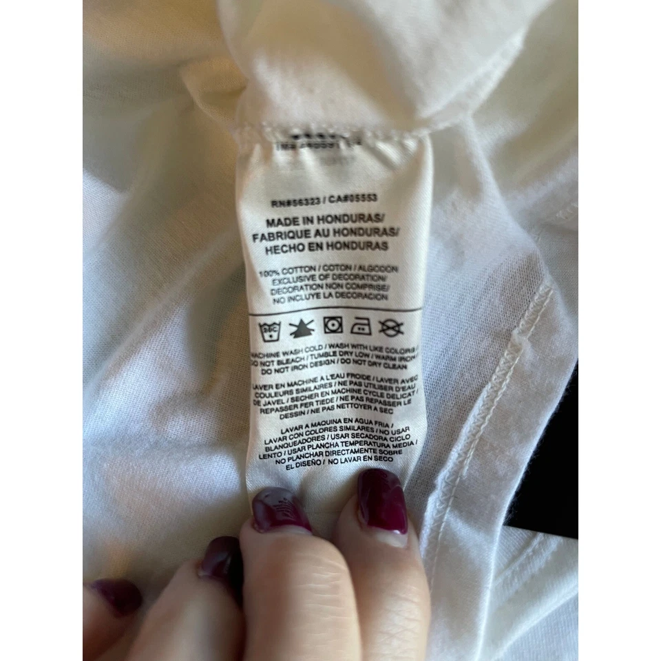 Nike USWNT Morgan 13 Camiseta de Fútbol Corte Atlético Camiseta Blanca Grande Foto 4 de 4