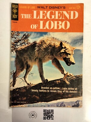 The Legend Of Lobo # 1 VF- 1962 Gold Key Walt Disney Comic Book
