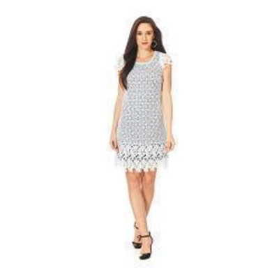 Sangria Women's Lace Overlay Cap Sleeve Sheath Dress Ivory Size 8 | eBay Sangria Women's Lace Overlay Cap Sleeve Sheath Dress Ivory Size 8 | eBay