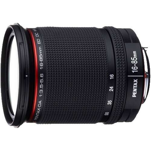 PENTAX DA 16-85mm F3.5-5.6 ED DC WR Lens Black New in Box from