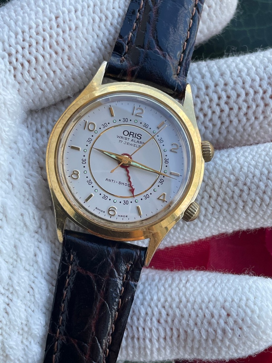 ORIS 17 JEWELS 腕時計 ゴールド VINTAGE ORIS 'SUPER' 17 JEWELS GOLD TONE 10 MICRON MECHANICAL