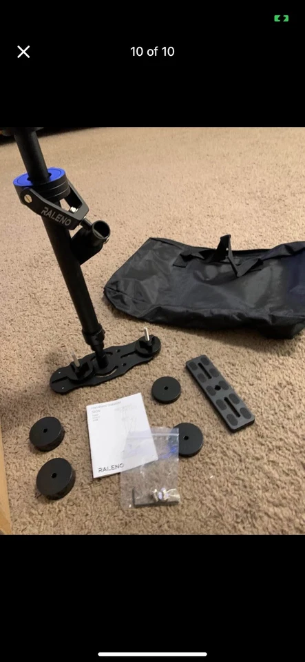 Handheld Camera Stabilizer Steadicam S60N W/quick Release Plate & Carry Bag For  - Image 3 of 4