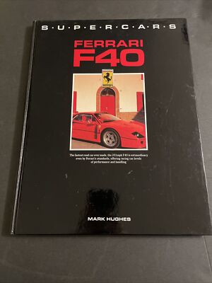 希少本】ferrari F40 MARKHUGHES