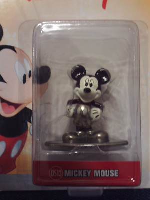 Disney Nano Black White Metalfigs MICKEY & MINNIE MOUSE (DS13