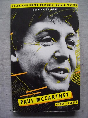 Taschenbuch: ''Paul McCartney'' von Tomas F. Lansky (Moewig 1988) mit Fotos