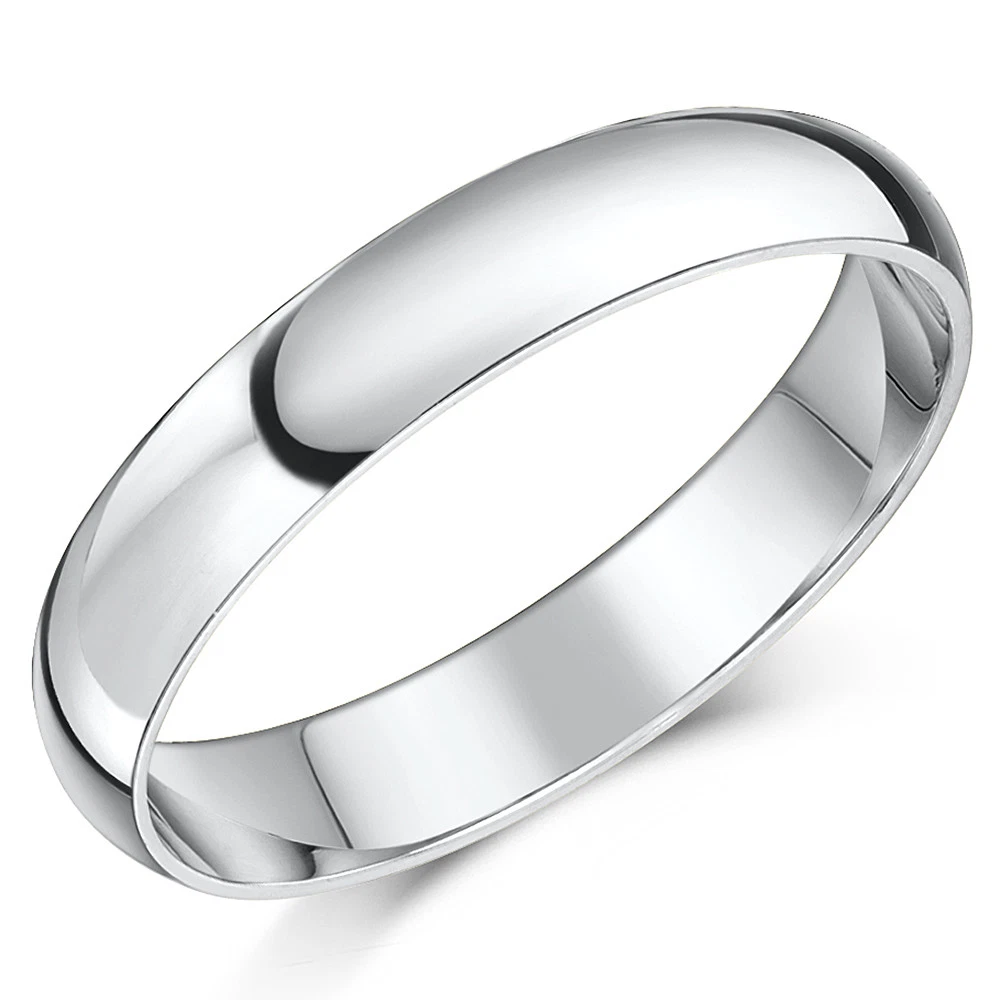 Plain white hotsell gold ring