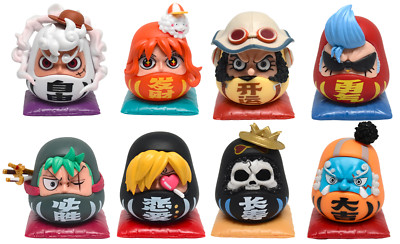 [Reproduction] One Piece Daruma King 6cm PVC Figure Doll Statue Straw Hat Pirate