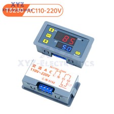 T3230 Digital Time Delay Relay Cycle Timer Control Switch AC110-220V DC12V 24V