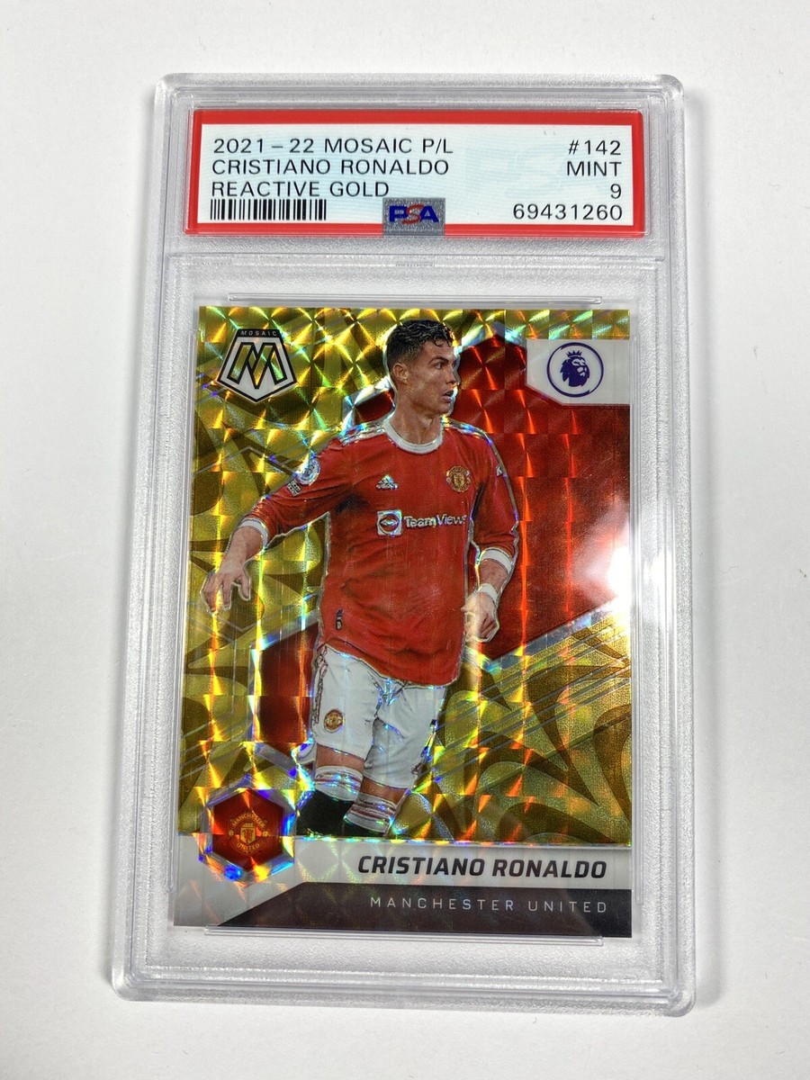 2021-22 Mosaic Premier League Cristiano Ronaldo Reactive