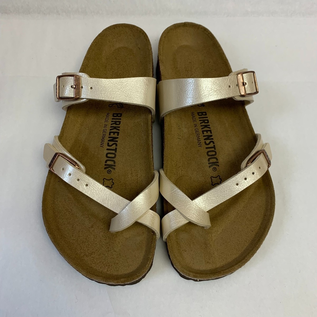 Birkenstock mayari パテントホワイト 36 23cm Mayari Birko-Flor White | BIRKENSTOCK