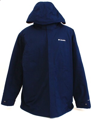 Columbia Sportswear Blue Blizzard Fighter Insulated Hooded Jacket