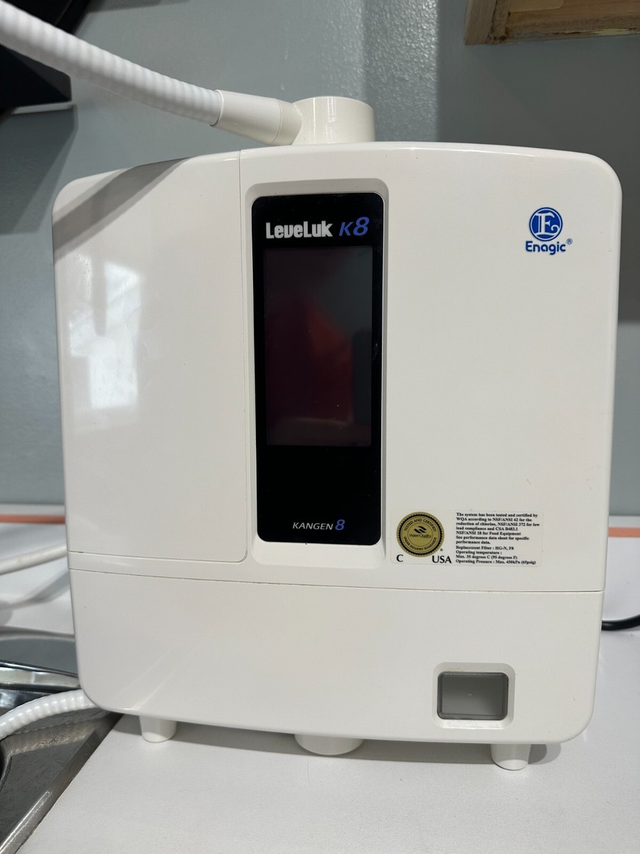 Kangen K8 Leveluk Water Ionizer / Excellent Condition