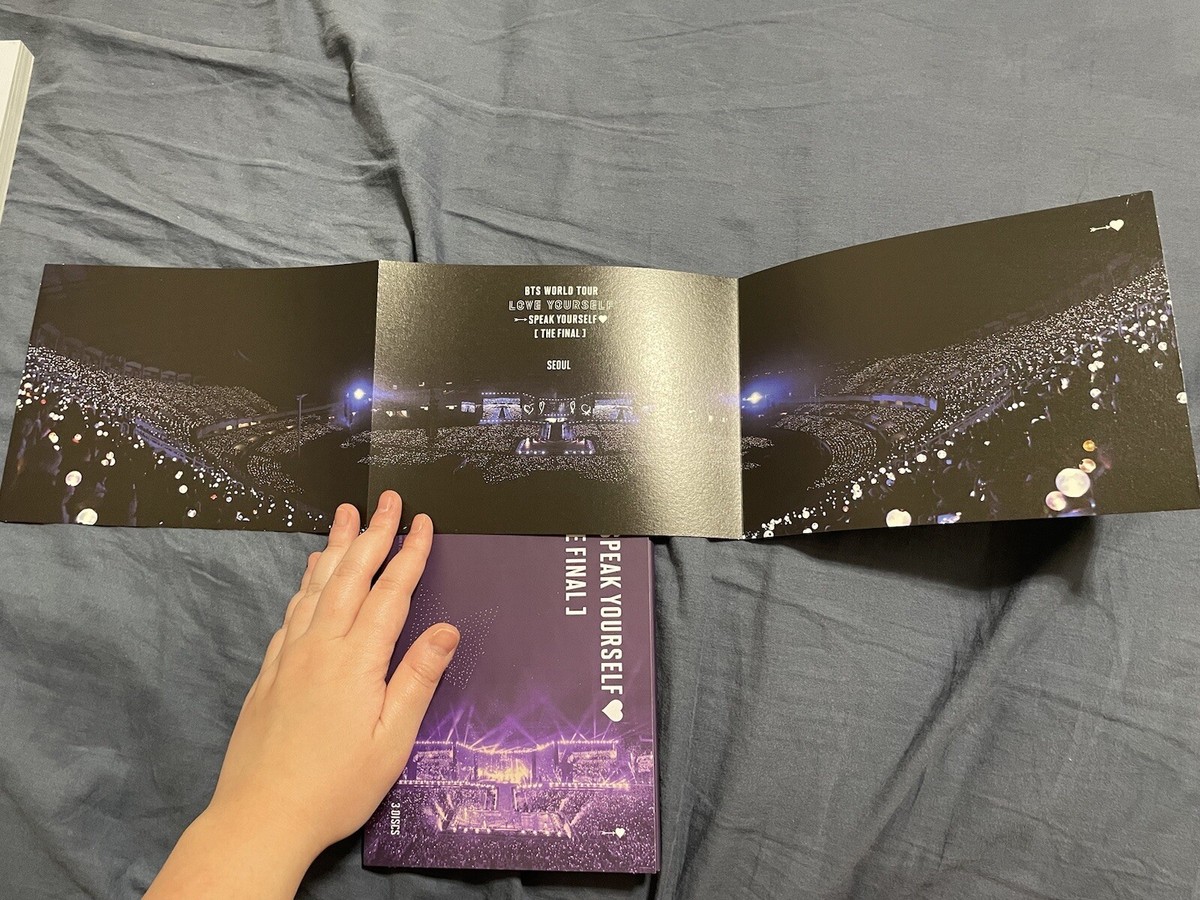 BTS World Tour Speak Yourself Love Yourself Final DVD No PC