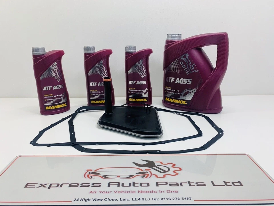 Filtro de sellado de cárter de transmisión caja de cambios automática Audi A4 S4 A6 A8 7L aceite ZF 6HP19A Foto 2 de 4