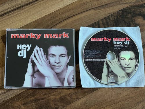 MARKY MARK Hey DJ OOP 1996 GERMANY CD single wahlberg - 第 1/4 張圖片