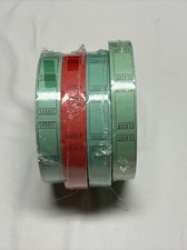  4 Blank Single Tickets Roll of 2000 Fun Fair Carnival Fund Raiser Raffle