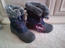 Totes Size 3m Kid Girls Jenna Waterproof Insulated Winter Boots NWT