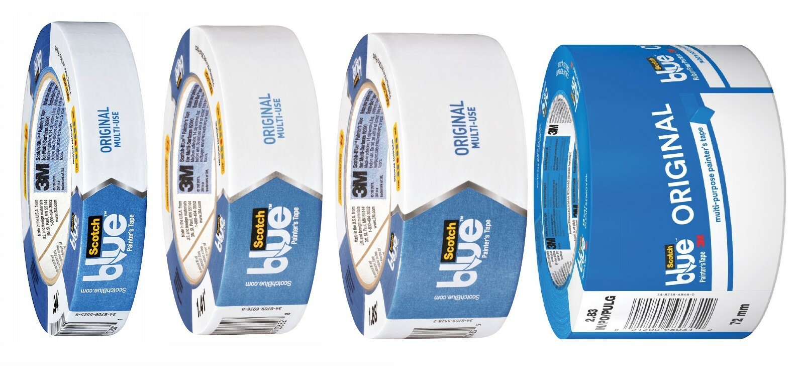 3M ScotchBlue Multi-Surface Painter's Tape, 2090, 60 yards